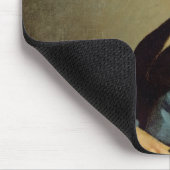 Pauline Ono in Blau, 1841-42 Mousepad (Ecke)