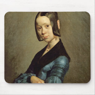 Pauline Ono in Blau, 1841-42 Mousepad