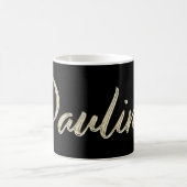 Pauline white gold Handwriting Tasse Kaffeetasse (Mittel)