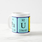 Paulino Periodenname Tasse (Vorderseite Links)