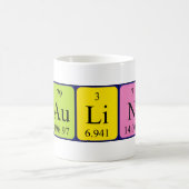 Paulino Periodenname Tasse (Mittel)