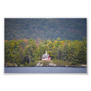 Paulist Chapel on Lake George, New York Poster