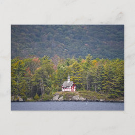 Paulist Chapel on Lake George, New York Postkarte