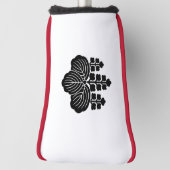 Paulownia mit 5-7 Blüten Golf Headcover (Rotieren 90)