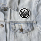 Paulownia mit Blüte 5&3 im Kreis Button (Beispiel)