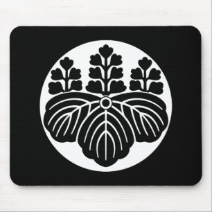 Paulownia with 5&7 blooms in rice cake mousepad