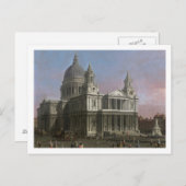 Paul's Cathedral, 1754 (Öl auf Leinwand) Postkarte (Vorne/Hinten)
