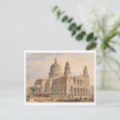 Paul's Cathedral in London, England, Vintag Postkarte (Stehend Vorderseite)