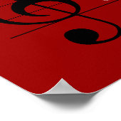 Paul's Choir Poster (Ecke)