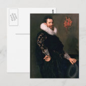 Paulus Beresteyn Postkarte (Vorne/Hinten)