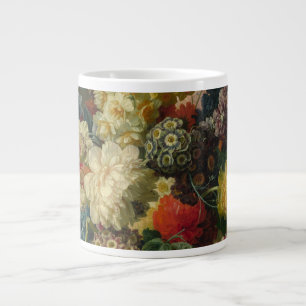 Paulus Theodorus Van Brussel - Blume in einer Vase Jumbo-Tasse