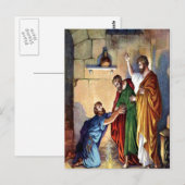 pauschal im Gefängnis bei philippi-Postkarte Postkarte (Vorne/Hinten)