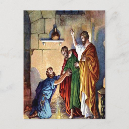 pauschal im Gefängnis bei philippi-Postkarte Postkarte (Vorderseite)