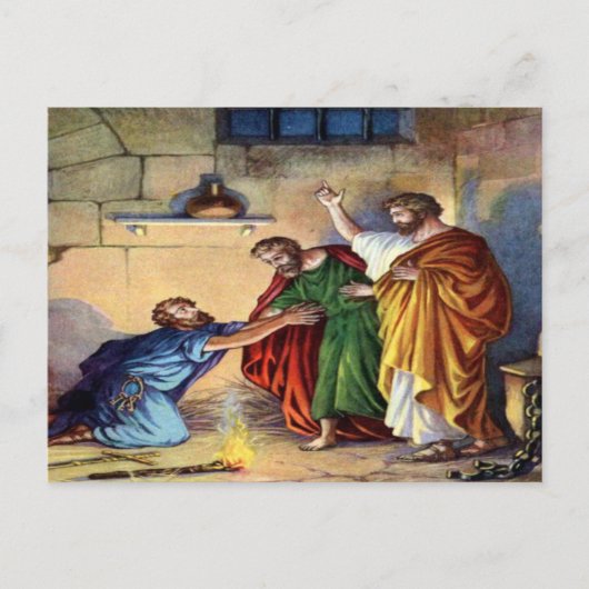 pauschal im Gefängnis bei philippi-Postkarte Postkarte (Vorderseite)