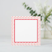 Pauschaleinladung, 5,25 x 5,25 einladung (Stehend Vorderseite)