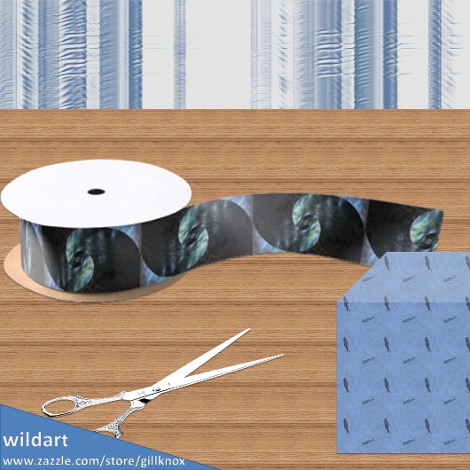 pauschaler Swirl Satinband