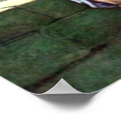 pauschales Predigen des Handgelenks Poster (Ecke)