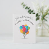 PauschalGeburtstagskarte Dankeskarte (Stehend Vorderseite)