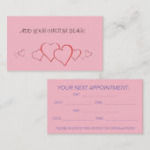 Pauschalkarte Terminkarte (Vorne/Hinten)