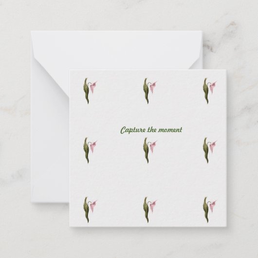 Pauschalnote Mitteilungskarte (Vorderseite)