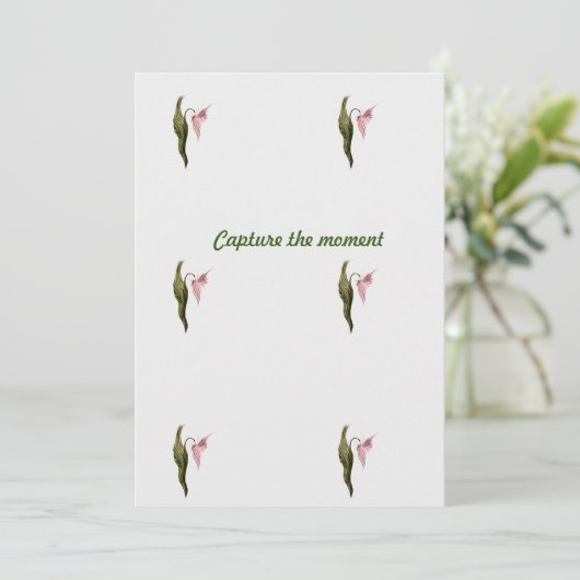 Pauschalnote Save The Date (Stehend Vorderseite)