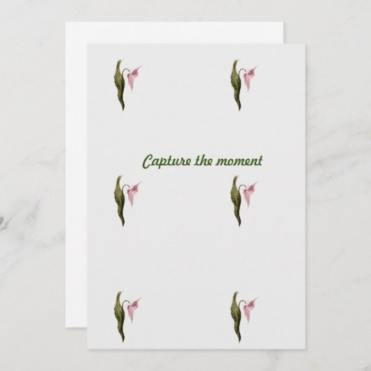 Pauschalnote Save The Date (Vorne/Hinten)