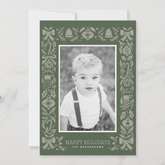 Pauschalreisekarte, Größe: 4,25" x 5,5", Papier: M Feiertagskarte