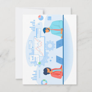 Pauschalreisekarte, Größe: 4,25" x 5,5", Papier: M Feiertagskarte