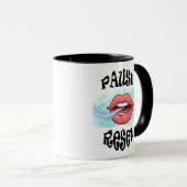 Pause, Atem, Reset Mindful Breathing Kunst Tasse (VorderseiteRechts)