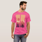 Pause Baseball Sleeve T-Shirt (Vorne ganz)