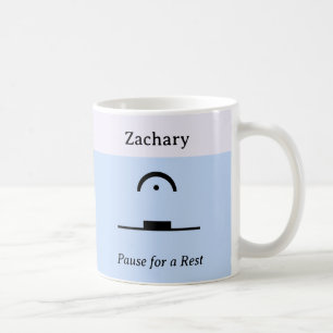 Pause für eine Pause Humorvoller Lustiger Musikali Kaffeetasse