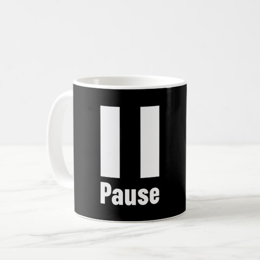 Pause Kaffeetasse (Vorderseite Links)