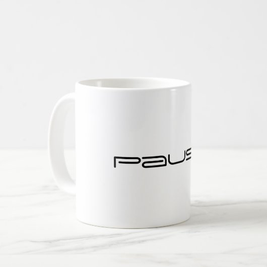 Pause Kaffeetasse (Vorderseite Links)