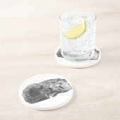 Pause, kleiner Pakt Getränkeuntersetzer (Seite)