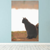 Pause Leinwanddruck (Insitu (Holzboden))