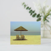 Pause machen postkarte (Stehend Vorderseite)