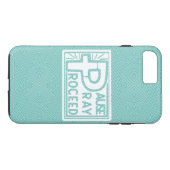 PAUSE PRAY PROCEED Case-Mate iPhone HÜLLE (Rückseite (Horizontal))