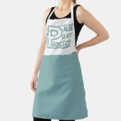 PAUSE PRAY PROCEED CHRISTLICH SCHÜRZE (InSitu)