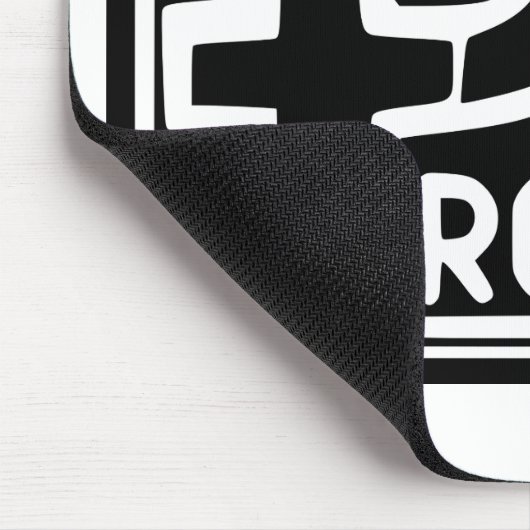 PAUSE PRAY PROCEED MOUSEPAD (Ecke)