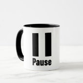 Pause Tasse (Vorderseite Links)