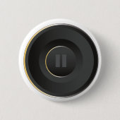 Pause-Taste & Button: Gemütlich Button (Vorderseite)