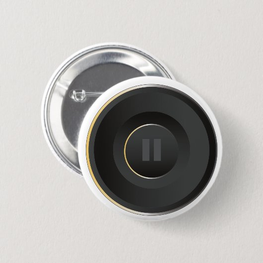 Pause-Taste & Button: Gemütlich Button (Vorne & Hinten)