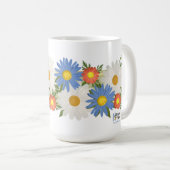 Pause Tiles 15oz Bee Mug – Left-Hand Edition Kaffeetasse (VorderseiteRechts)