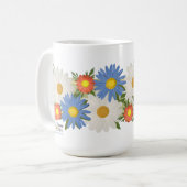 Pause Tiles Signature Bee 15oz--Right-hand Kaffeetasse (Vorderseite Links)