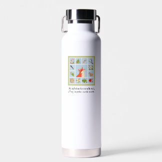 Pause Tiles Woodland Walk 22oz Water Bottle Trinkflasche
