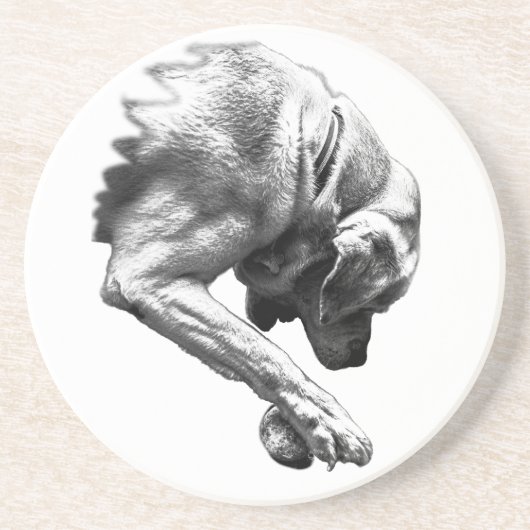 Pause vor dem Spiel Getränkeuntersetzer (Vorne)