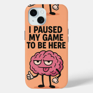 "Paused Game Brain - Gaming Mode aktiviert" Case-Mate iPhone Hülle