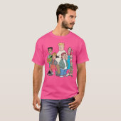 Pausen-Cartoon-Geschenk T-Shirt (Vorne ganz)