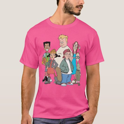 Pausen-Cartoon-Geschenk T-Shirt (Vorderseite)