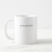 Pausen-Kaffee-Tasse Kaffeetasse (Links)